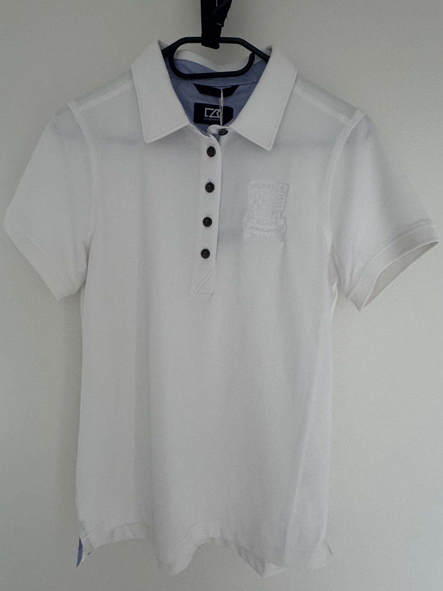 Naisten pikeepaita, valkoinen