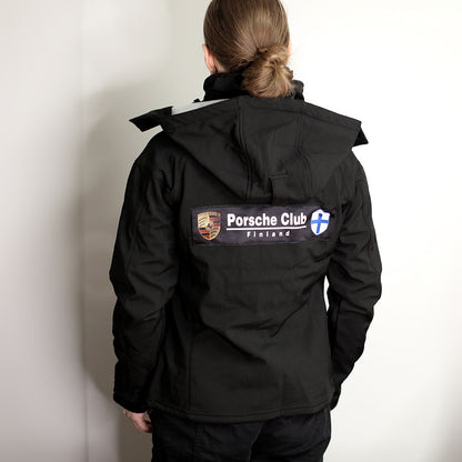 04 Softshell-takki PCF-logo selässä
