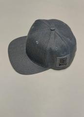 Suora lippalakki "snapback" harmaa